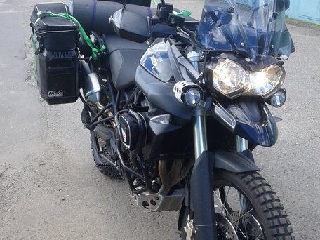 2013 Triumph Tiger 800, чёрный, 750000 рублей, вид 2
