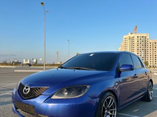 2006 Mazda 3 I (BK) Рестайлинг, синий, 430000 рублей, вид 1