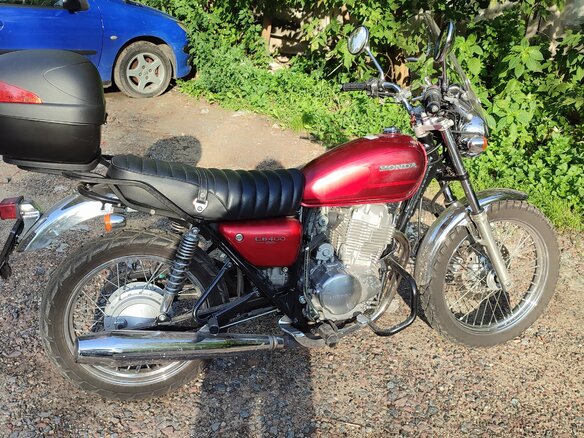 2005 Honda CB 400SS, красный, 340000 рублей - вид 4