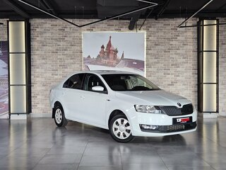 2019 Skoda Rapid I Рестайлинг, белый, 860000 рублей, вид 3
