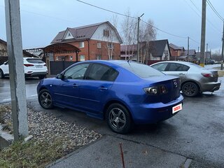 2008 Mazda 3 I (BK) Рестайлинг, синий, 550000 рублей, вид 4