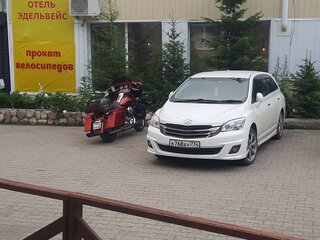 2007 Toyota Mark X ZiO, белый, 1050000 рублей, вид 3