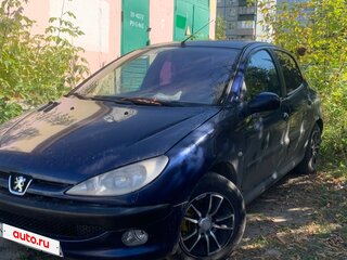 2003 Peugeot 206, синий, 260000 рублей, вид 3
