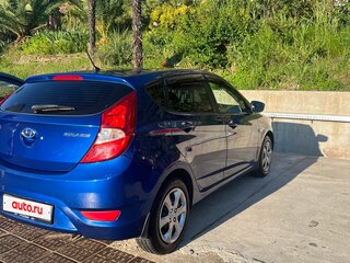 2013 Hyundai Solaris I, синий, 820000 рублей, вид 4