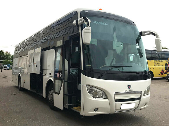 2013 Scania Higer, белый - вид 4