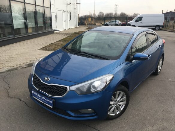 2014 Kia Cerato III, синий