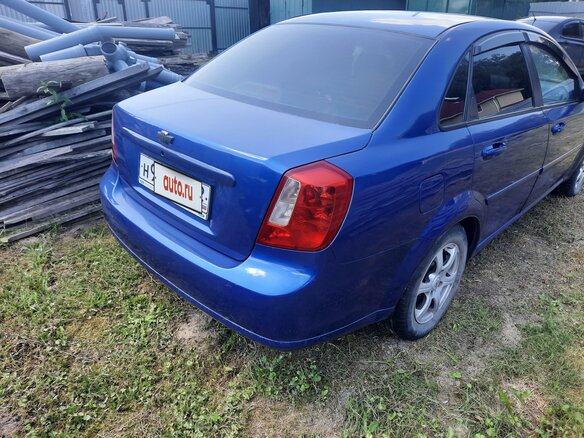 2008 Chevrolet Lacetti I, синий, 450000 рублей - вид 3