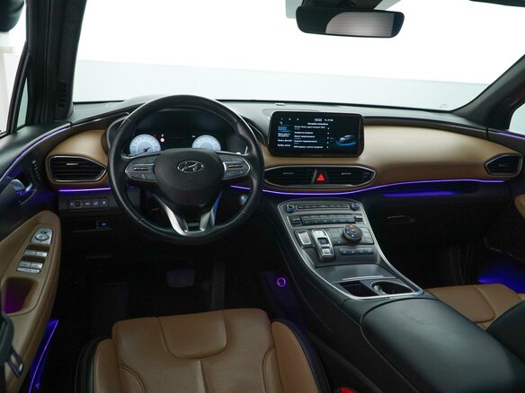 2022 Hyundai Santa Fe IV Рестайлинг, серый, 4277099 рублей - вид 5