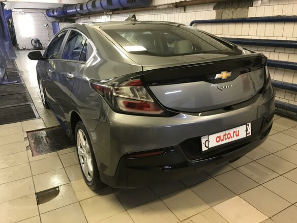 2016 Chevrolet Volt II, серый - вид 9