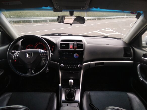 2003 Honda Accord VII, серебристый, 650000 рублей - вид 7