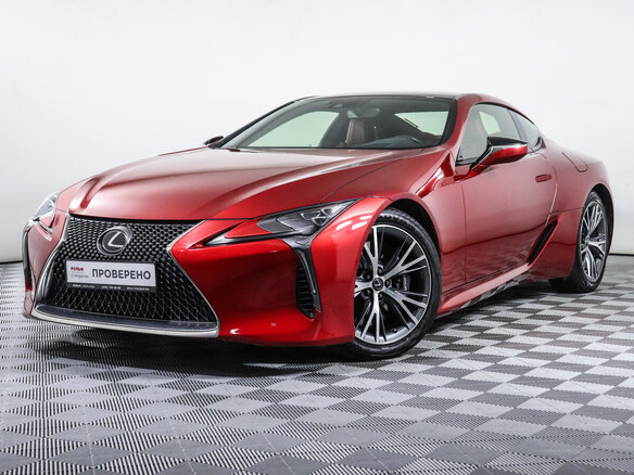 2017 Lexus LC 500 I, красный