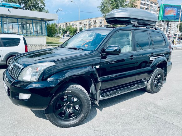 2008 Toyota Land Cruiser Prado 4-speed 120 Series Рестайлинг, чёрный - вид 31