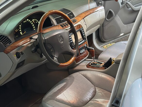 1999 Mercedes-Benz S-Класс 280 IV (W220), серебристый - вид 6