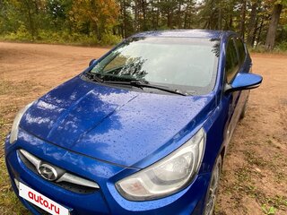 2011 Hyundai Solaris I, синий, 650000 рублей, вид 3