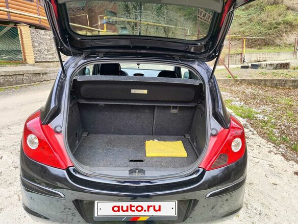 2007 Opel Corsa D, чёрный, 595000 рублей - вид 7