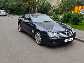 2002 Mercedes-Benz SL-Класс 500 5-speed V (R230), чёрный, 1750000 рублей, вид 5