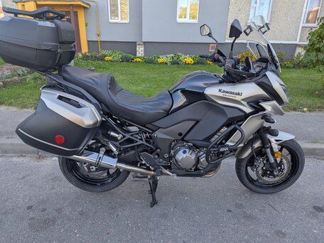 2015 Kawasaki Versys 1000, серый, 844075 рублей, вид 5
