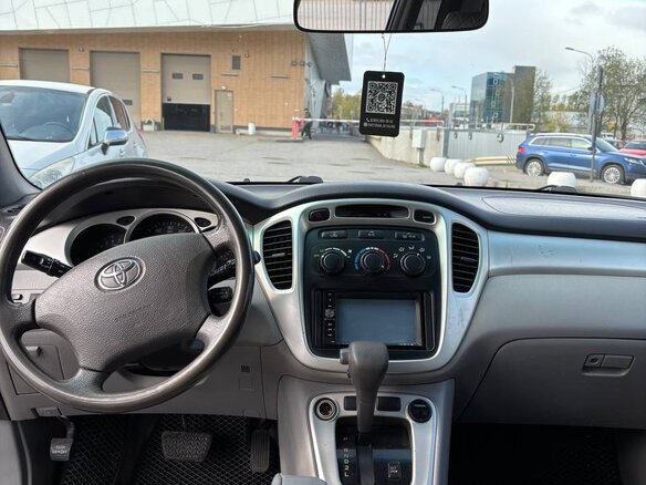 2004 Toyota Highlander I (XU20) Рестайлинг, синий, 770000 рублей - вид 11