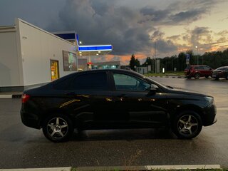 2016 Lada (ВАЗ) Vesta I, чёрный, 770000 рублей, вид 4