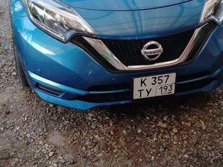 2016 Nissan Note II Рестайлинг, синий, 900000 рублей, вид 4