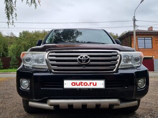 2012 Toyota Land Cruiser 200 Series Рестайлинг 1, чёрный, 3550000 рублей, вид 2