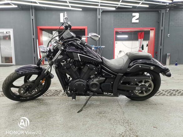 2013 Yamaha XVS1300, чёрный - вид 2