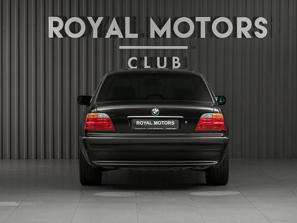 2001 BMW 7 серии 740i III (E38) Рестайлинг, зелёный - вид 4