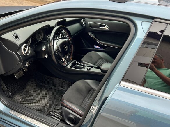 2013 Mercedes-Benz A-Класс 180 III (W176), синий, 1500000 рублей - вид 8