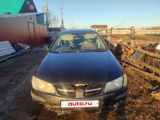 2001 Nissan Sunny N16, чёрный, 248000 рублей, вид 1