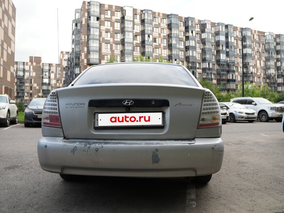 2005 Hyundai Accent ТагАЗ II, серебристый, 250000 рублей - вид 13
