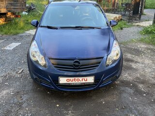2008 Opel Corsa D, синий, 280000 рублей, вид 1