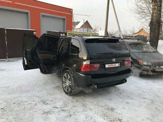 2005 BMW X5 3.0i I (E53) Рестайлинг, чёрный, 1500000 рублей, вид 5
