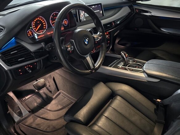 2015 BMW X5 40d III (F15), серый, 4000000 рублей - вид 9