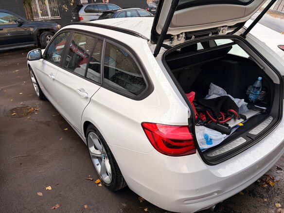 2016 BMW 3 серии 316d VI (F3x) Рестайлинг, белый, 1800000 рублей - вид 5