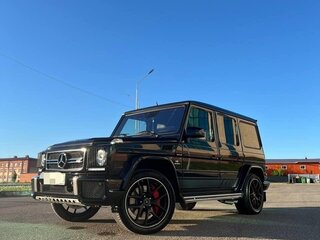 2017 Mercedes-Benz G-Класс AMG 63 AMG I (W463) Рестайлинг 3, чёрный, 9700000 рублей, вид 3