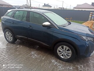 2021 Peugeot 3008 II Рестайлинг, синий, 1600000 рублей, вид 2