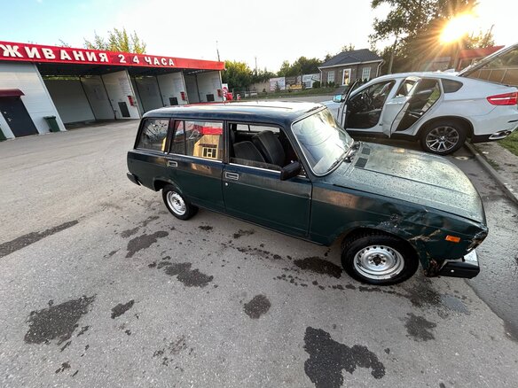 2005 Lada (ВАЗ) 2104 21047, зелёный, 90000 рублей - вид 5