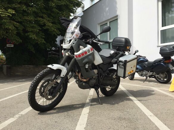 2011 Yamaha XT660Z Tenere, белый, 590000 рублей