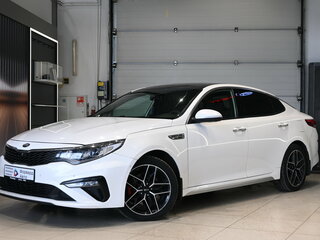 2018 Kia Optima IV Рестайлинг, белый, 1850000 рублей, вид 3