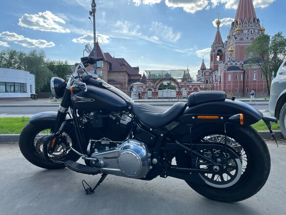 2018 Harley-Davidson Softail Slim, чёрный, 1940000 рублей - вид 15