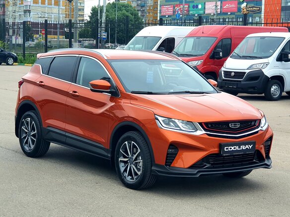2021 Geely Coolray I, оранжевый - вид 2