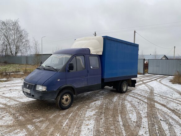 1998 ГАЗ ГАЗель (33023/330273) Фермер, синий, 220000 рублей - вид 4