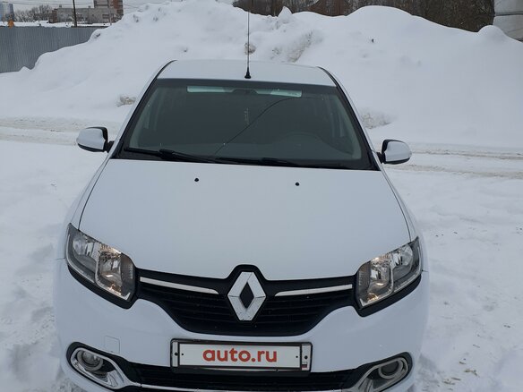 2015 Renault Logan II, белый