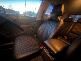 2012 Volkswagen Tiguan I Рестайлинг, синий, 1070000 рублей, вид 5