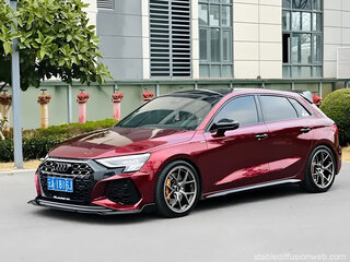 2021 Audi A3 Sportback 35 TFSI IV (8Y), красный, 1920404 рублей, вид 1