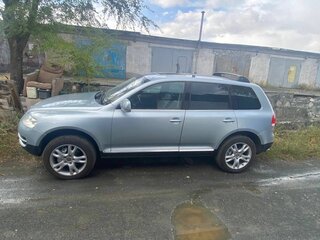 2003 Volkswagen Touareg I, серебристый, 850000 рублей, вид 5