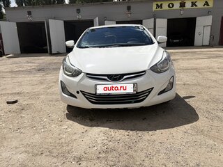2014 Hyundai Elantra V (MD) Рестайлинг, белый, 650000 рублей, вид 2