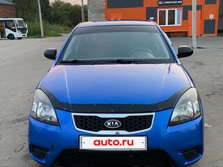2010 Kia Rio II Рестайлинг, синий, 550000 рублей, вид 2