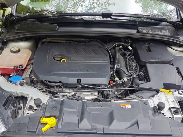 2017 Ford Focus III Рестайлинг, серебристый, 1200000 рублей - вид 18