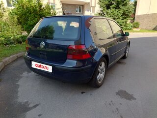 2001 Volkswagen Golf IV, синий, 380000 рублей, вид 3